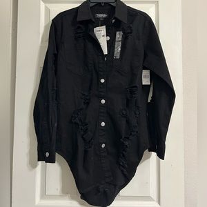 Thrill Jeans black shirt
